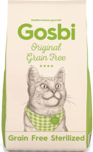 [斷貨中, 未有返貨日期, 可訂貨等貨到]Gosbi Cat (GF草綠7kg) Grain Free Sterilised 成貓無穀物絕育蘇果配方 7Kg