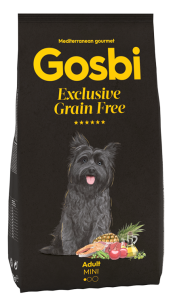 Gosbi DOG Exclusive Grain Free 無穀物低敏-小型成犬配方 07kg(訂貨需時3-5天)