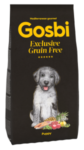 Gosbi DOG Exclusive Grain Free 無穀物低敏-全犬種幼犬配方 12kg (訂貨需時3-5天)