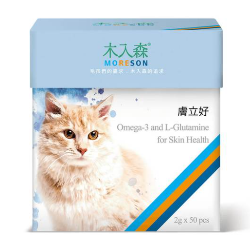 木入森膚立好 Moreson Omega 3 & L-Glutamine for Skin Health 2g x 50包 台灣製造