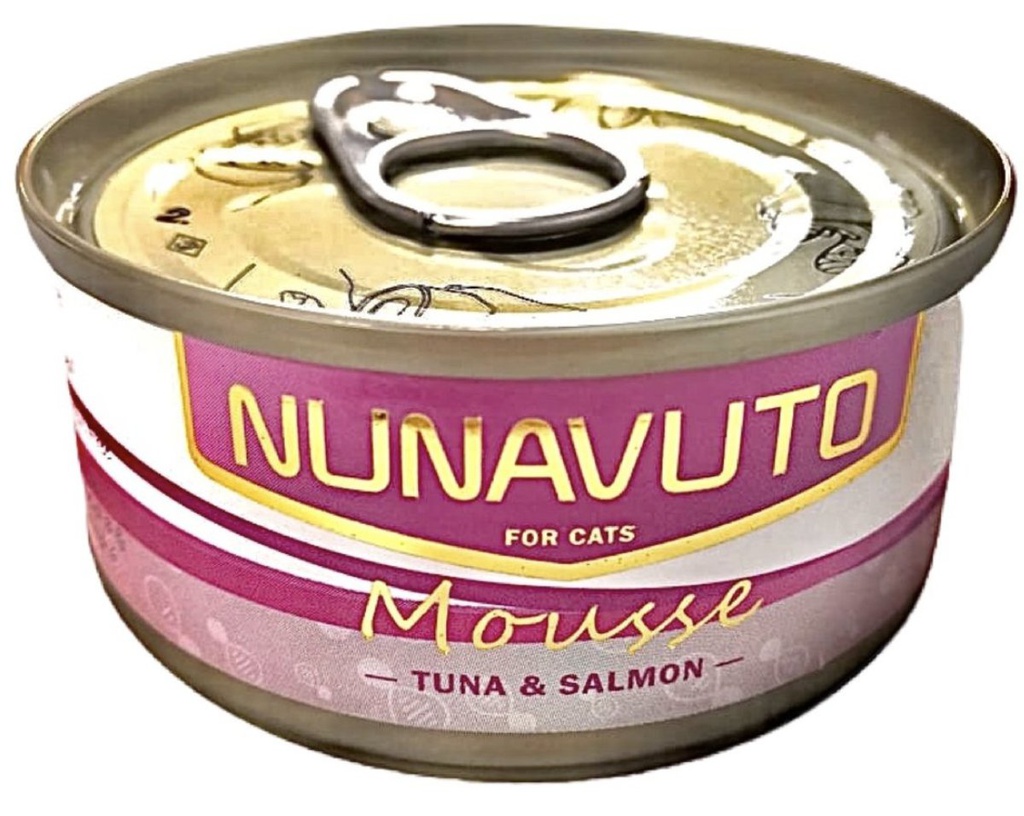 Nunavuto NU32 Tuna & Slamon Mousse 純吞拿魚三文魚慕絲 60g