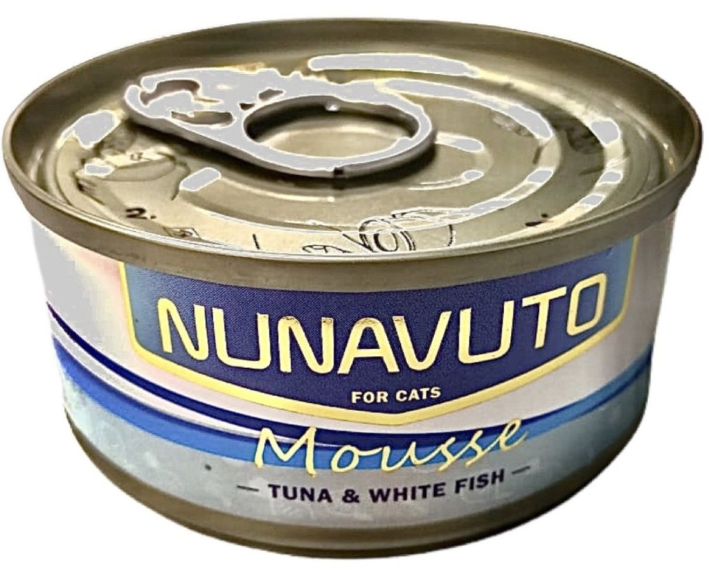 Nunavuto NU33 Tuna & whitefish Mousse 純吞拿白魚慕絲 60g