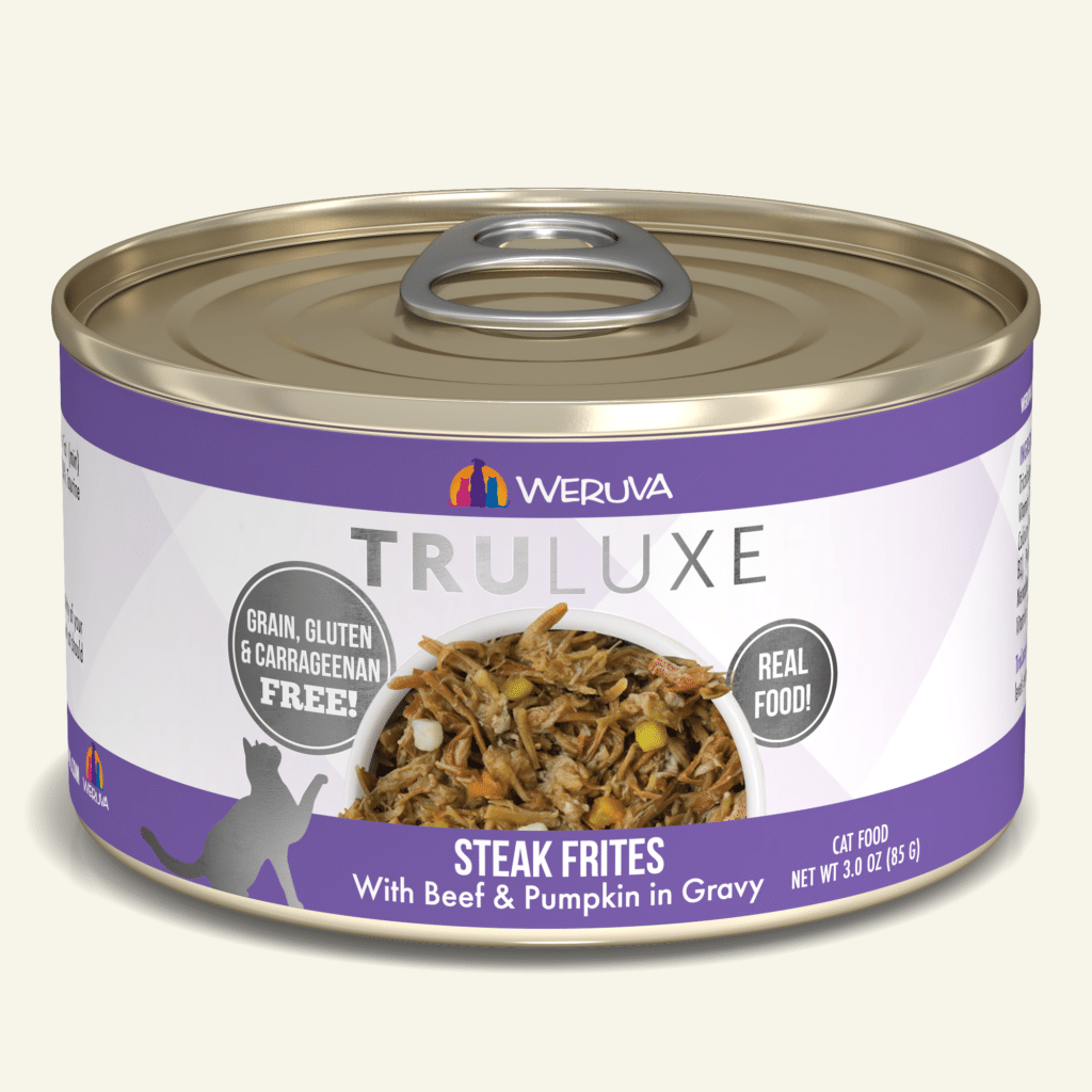 Weruva 1071 Truluxe 85G Steak Frites頂級尊貴系列 澳洲放牧牛、南瓜(紫)