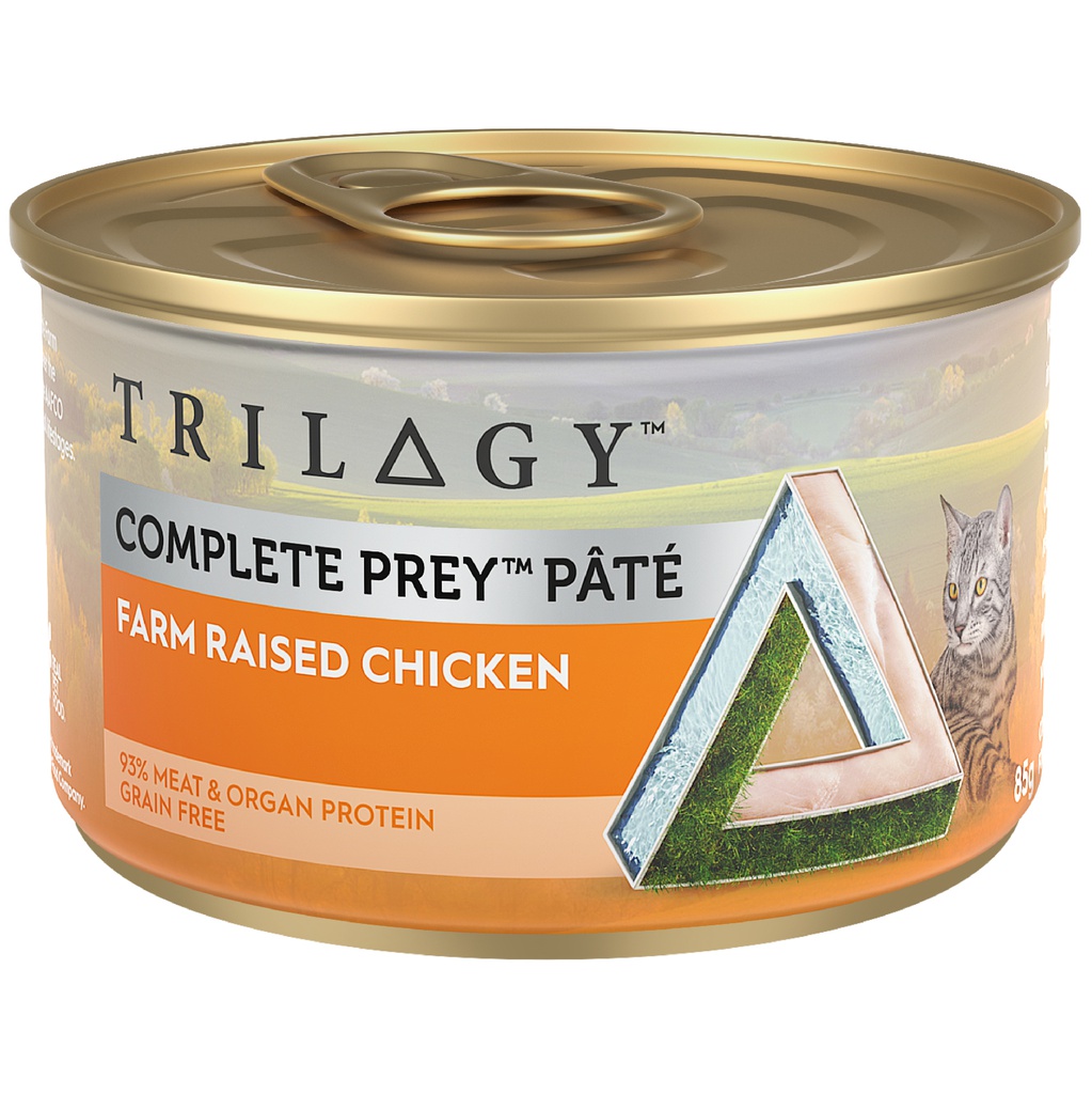 TRILOGY™奇境 Complete Prey Pate 85g - Farm Raised Chicken 雞肉配方無榖物主食罐 85克 (SV10004)