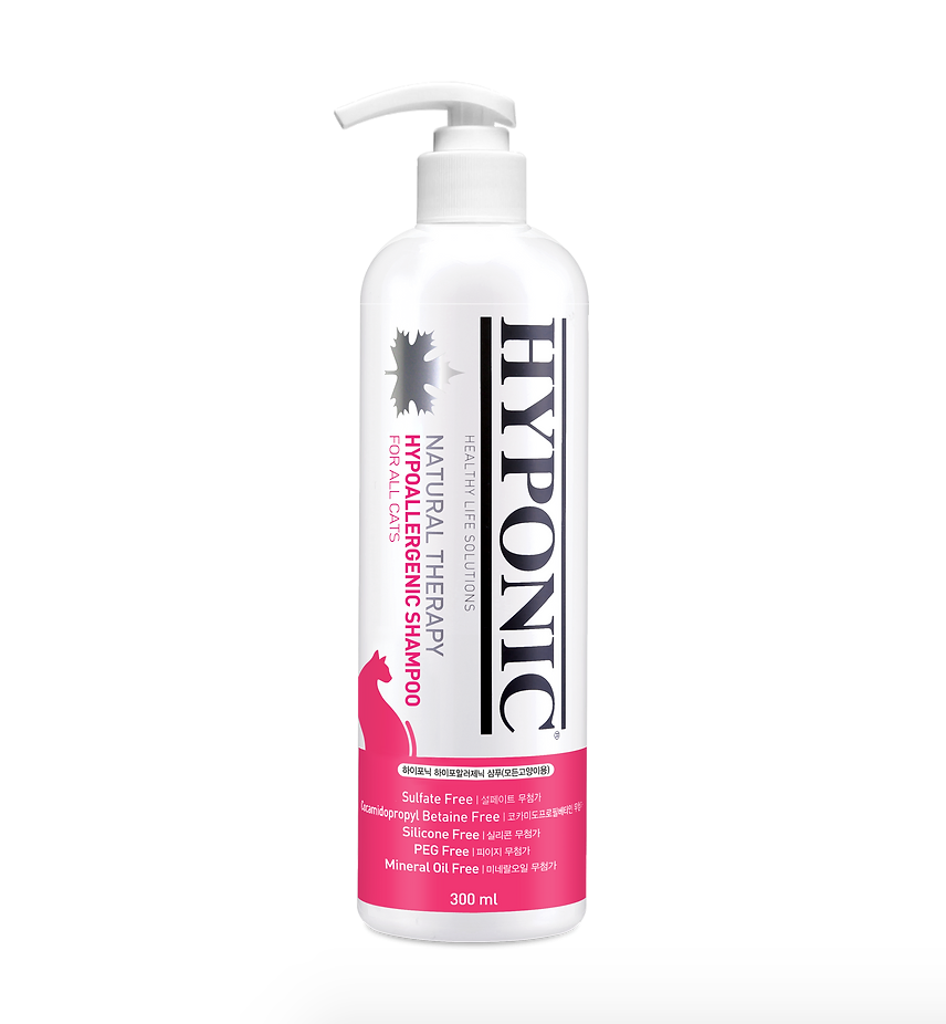 HYPONIC Hypoallergenic Shampoo (All Cats) 300ml 極致低敏全貓類沖涼液(HC5739)