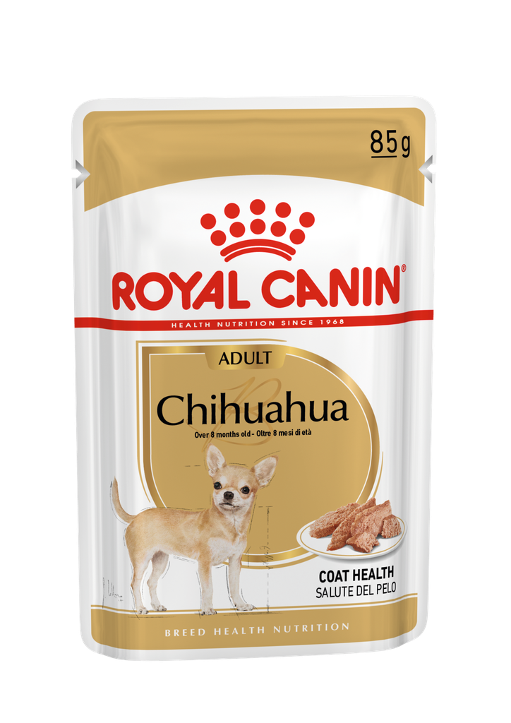 Royal Canin -  Breed 純種系列 Chihuahua Adult Dog (Loaf) 85Gx12 芝娃娃成犬專屬主食濕糧 (肉塊) 85克x12 [訂貨需時2-3天](原裝行貨)