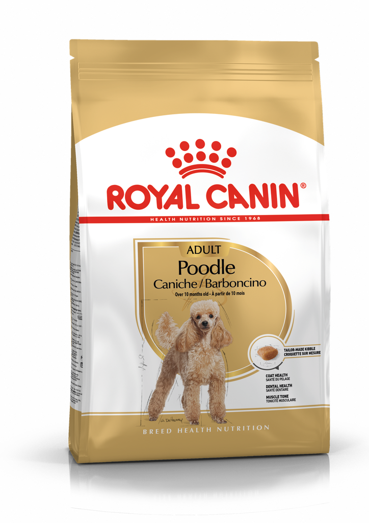 Royal Canin -  Breed 純種系列 Poodle Adult Dog 1.5KG 貴婦狗成犬專屬配方1.5公斤[訂貨需時2-3天](原裝行貨)