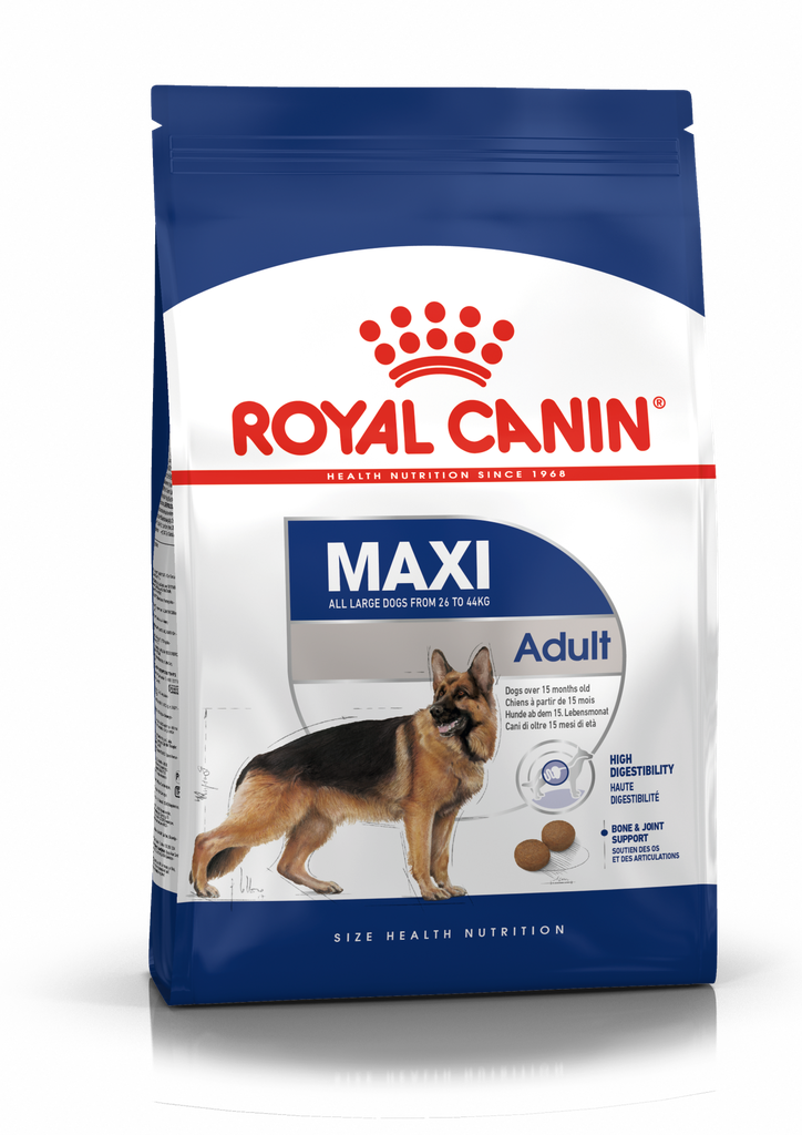 Royal Canin - Health Nutrition 健康營養系列 Maxi Adult Dog 15KG 大型成犬營養配方15公斤[訂貨需時2-3天](原裝行貨)