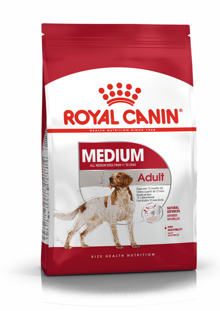 Royal Canin -  Health Nutrition 健康營養系列 Medium Adult Dog 15KG 中型成犬營養配方15公斤[訂貨需時2-3天](原裝行貨)