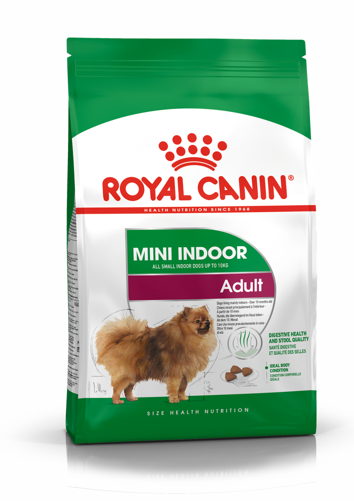 Royal Canin - Health Nutrition 健康營養系列 Mini Indoor Adult Dog 1.5KG 室內小型成犬營養配方1.5公斤[訂貨需時2-3天](原裝行貨)