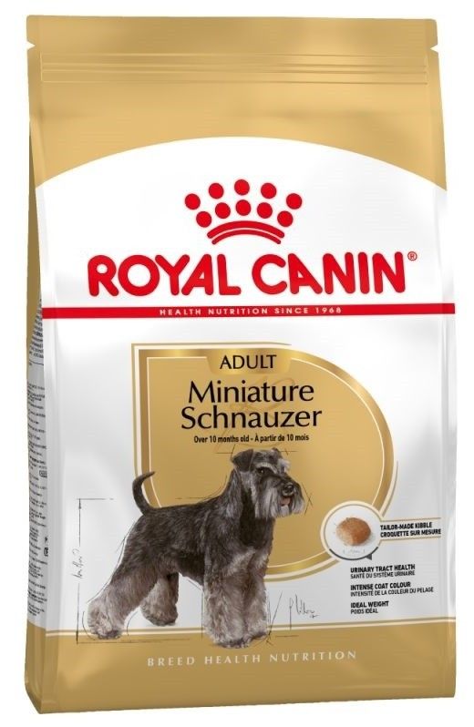 Royal Canin -  Breed 純種系列 Miniature Schnauzer Adult Dog 3KG 迷你史納莎成犬專屬配方3公斤[訂貨需時2-3天](原裝行貨)