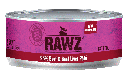 RAWZ 96% Beef & Beef Liver 牛肉+牛肝 Pate Cat Food 全貓罐 155g