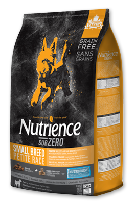NUTRIENCE SubZero 小型犬配方 11LB Small Breed Fraser Valley 凍乾鮮雞肉 無穀物 雞+火雞+海魚 