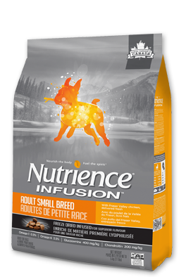 NUTRIENCE Infusion 小型犬配方 5LB Small Breed Healthy Adult 凍乾外層 鮮雞肉