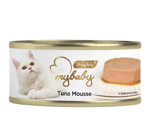 My Baby 濕貓糧 (新裝A02) 吞拿魚慕絲 Tuna Mousse 85g