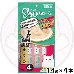 [ZY] SCia_SC105_a_k] CIAO SC105 吞拿魚 (防尿石) 配方醬 (日本製) 14g X 4