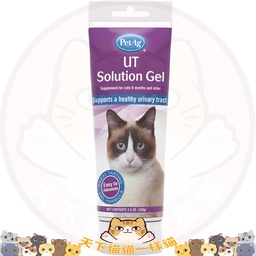 [ZY]_H PetAg UT 尿膏] [斷貨中, 未有返貨日期, 可訂貨等貨到] PetAg UT Solution Gel 貓用尿道及腎臟保健膏 3.5oz (100g)