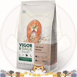 [++Vigor &amp; Sage 訂貨狗糧] 停_Vigor & Sage 狗糧 三文魚百合成犬糧(大粒裝) Lily Root Beauty Adult Dog 12kg