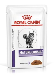 [+V_RCN085WS1 (15681)] Royal Canin Mature Consult Pouch (舊名: Senior Consult Stage 1) 濕糧 85g X 12小包裝 [訂貨需時5-7天] 3019200