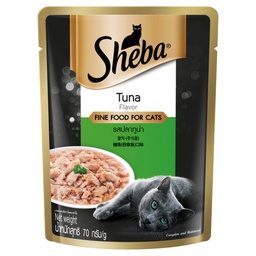 [C02]_PShBSAA001吞拿] SHEBA POUCH SAA001 Tuna 70g 濕包 吞拿魚 70g