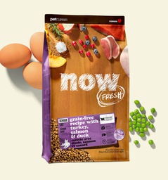 [B03] bNOW_008_Senior] (新包裝) NOW FRESH ((8lb 紫)) Grain Free Senior Cat 無穀物 老貓糧 火雞+三文魚+鴨 (2306208)