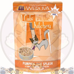 [C09] CWva 1057 W橙包] Weruva 1057 濕包 (橙包) Cats in the Kitchen - Pumkin Jack Splash 吞拿魚南瓜湯 85g