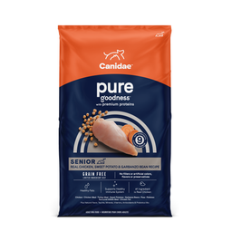 [+_B_Canidae訂貨狗糧 (1813-C)] Canidae Dog PURE Grain Free Dry Dog Food for Seniors with Chicken 無穀物老年犬配方 12lb (原價$625) (1813-C) (訂貨需時3-5天)