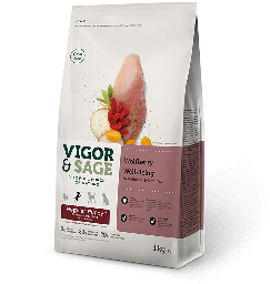 [+_B_Vigor &amp; Sage 狗糧] 停_Vigor & Sage 狗糧  枸杞幼犬 Wolfberry Well-Being Regular Puppy 12kg 