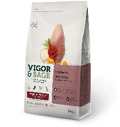 [+_B_Vigor &amp; Sage 狗糧] Vigor & Sage 狗糧 枸杞幼犬 Wolfberry Well-Being Regular Puppy 12kg 