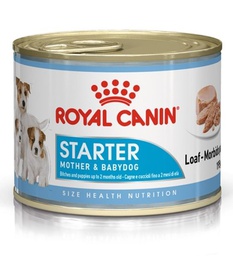 [+_B_RCn 狗* 2692200] 舊(原裝行貨) Royal Canin DOG - Size Health Nutrition(SHN) Starter Mother & Babydog Can 健康營養系列 初生犬及母犬營養主食罐頭 195g@12罐(訂貨需時3-5天)