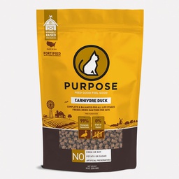 [C11] BPur_9oz Duck] Purpose - Carnivore Duck Freeze-Dried Raw Cat Food 凍乾鴨肉貓糧 9oz(255g)