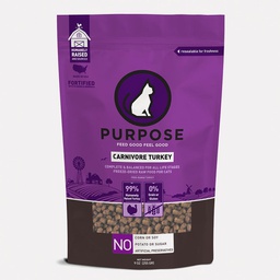 [C11] BPur_9oz Turkey] Purpose - Carnivore Turkey Freeze-Dried Raw Cat Food 凍乾火雞肉貓糧 9oz(255g)