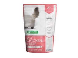 [C03]_P_NP濕包_PERSIAN_蝦肉色包] Nature's Protection 保然濕包 Pouch [ 蝦肉色包 ] 波斯及長毛成貓配方 Persian, Chicken & Beef 雞肉+牛肉 100g EU製造