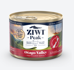[C02]_CZiw170_Otago] ZiwiPeak Cat 巔峰 貓罐頭 "PROVENANCE SERIES" [[Otago Valley 奧塔哥河谷配方]] (170g/6oz) (大Otago罐) (ZP-CCOV170)