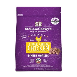 [..葵]_Fz.S&amp;C_急凍125_Chi] Stella & Chewy's CAT [[ Frozen Raw Chicken 1.25lb ]] 急凍生肉粒貓主糧 - 籠外鳳凰(雞肉配方) 1.25磅 (FRC-1.25)【stella 1.25雞】