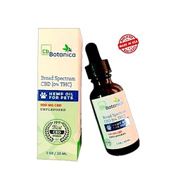 [ZY]_Cb Botanica_CBD_900mg] Cb Botanica 寵物廣譜CBD  (0% THC)  900mg/30ml