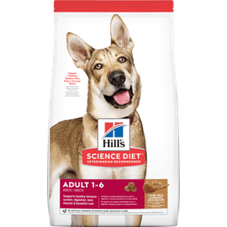 [+_BHil dog A #1114HG] Hill's Science Diet Adult 1-6 Lamb Meal & Rice Recipe Original bites (#1114HG) 3KG 羊飯標準粒 成犬 (1－6歲)