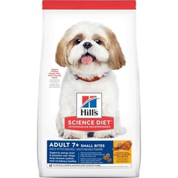 [+_BHil dog A7+ #603799] Hill's Science Diet Adult 7+ Small Bites (#603799)15lb 細粒 高齡犬Adult 7+