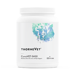 [ZY] THORNE_CurcuVET-SA50_90粒] ThorneVet 霍恩 CurcuVET-SA50 (50mg) 90 Soft Chews 薑黃素 50毫克 (貓及小型犬適用) 90粒裝 