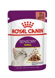 [+_P_RC sensory SMELL (肉香)] Royal Canin CAT - Feline Health Nutrition (FHN) Sensory [Smell] Gravy 貓感系列 貓感系列 肉香營養主食濕糧(肉汁)(3033600) 85g X 12 原盒 (原裝行貨) 