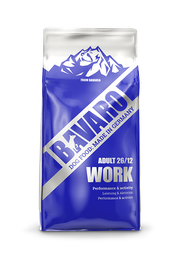[+_B_Bavaro 狗糧] [斷貨中] Bavaro 狗糧 [Work 26/12] Working Dog 力量成犬 (藍袋) 18kg(訂貨需時3-5天)
