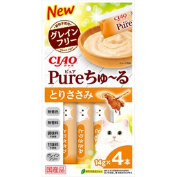 [ZY] S_Cia_TSC-214] [斷貨中, 未有返貨日期, 可訂貨等貨到] CIAO SC324 PURE 雞肉醬 (無添加) (日本製) 14g X 4