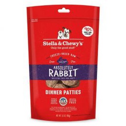 [+_B_Stella &amp; Chewy's 狗糧] Stella & Chewy's DOG 凍乾脫水狗糧 SC015-A Freeze Dried Dinner Patties for dog - 兔肉配方 14oz