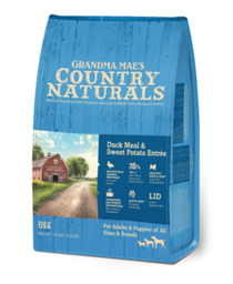 [+_B_Country Naturals 狗糧] Country Naturals 狗糧 - 燕麥糙米鴨肉鯡魚全犬配方 Duck Meal & Sweet Potato Entree 14lb(訂貨需時3-5天)