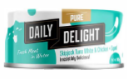 [C.A02]_cDD46] [斷貨中, 9月中才有貨, 可落單預訂等貨到] Daily Delight Pure DD46 Skipjack Tuna White & Chicken with Squid 80g 低鎂配方白鰹吞拿魚+雞肉+魷魚 DD46