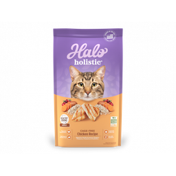 [B02] BHalo_10 成雞 35220] (新裝) Halo 自然光環貓糧 Holistic Healthy Grains ADULT Cage-Free Chicken Recipe 10lb 成貓 雞肉 10磅 (35220)