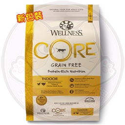 [B01] BWel_Core_Indoor 5] Wellness CORE Grain Free - 5磅 (8852) Indoor Formula 無穀物室內除臭配方 5lbs