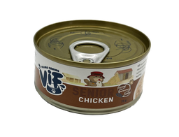 [C10]_Cvif_075_SC2] Felina Canino VIF Senior Chicken in Gravy 75g 雞肉老貓配方鮮味貓罐頭 75克 (無卡拉膠)