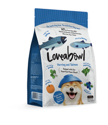 [+_B_Loveabowl 狗糧] Loveabowl Dog 無穀物希靈魚三文魚海洋 全犬種配方 1.4kg(訂貨需時5-7天)