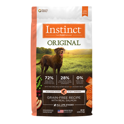 [+_B_NV_ INSTINCT 狗糧] NATURE'S VARIETY INSTINCT Dog Food - Grain Free Salmon 20lb (訂貨需時2-5天)